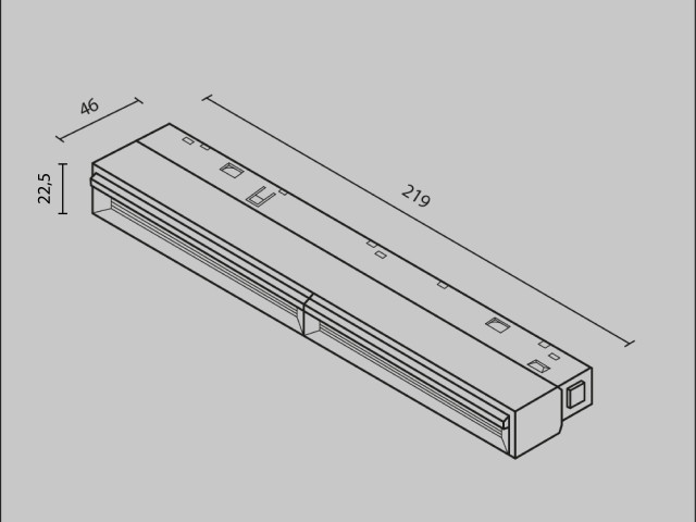 Трековый светильник Technical TR106-2-12W3K-B фото:11