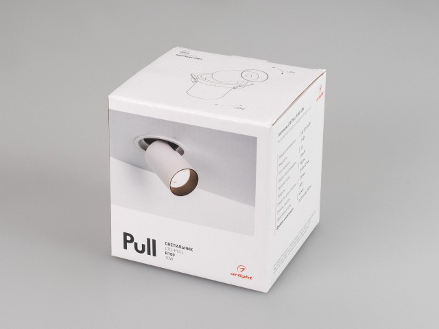 Светильник LTD-PULL-R100-10W Warm3000 (WH, 24 deg, 230V) (Arlight, IP20 Металл, 5 лет) фото:9