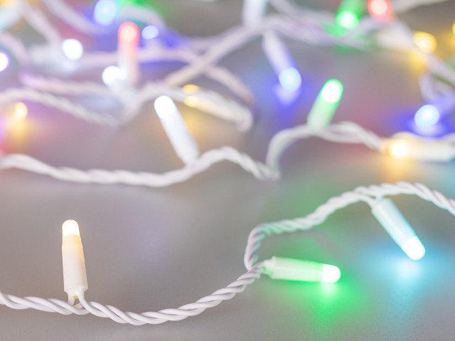 Светодиодная гирлянда ARD-STRING-CLASSIC-20000-WHITE-200LED-MILK-SYNC RGB (230V, 13W) (Ardecoled, IP65) фото:6
