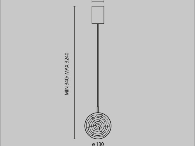 Подвесной светильник Maytoni MOD254PL-01BS фото:12