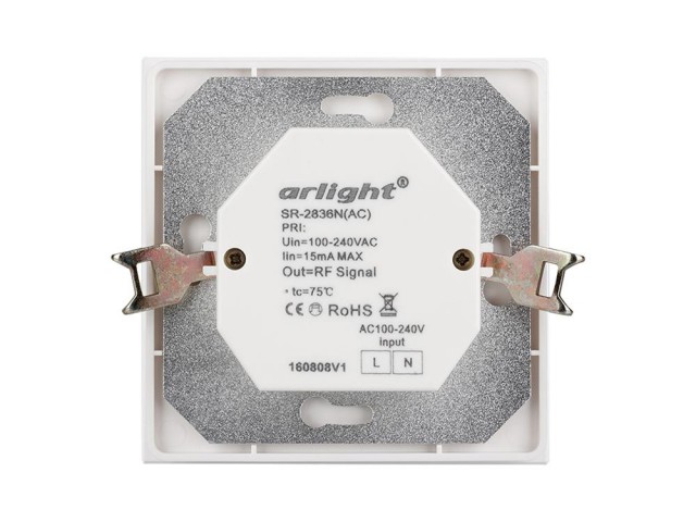 Панель Rotary SR-2836N-B-RF-IN (220V, DIM) (Arlight, IP20 Пластик, 3 года) фото:6