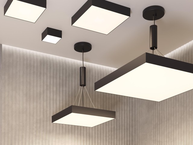 Потолочный светильник Technical C032CL-12W4K-SQ-B фото:1