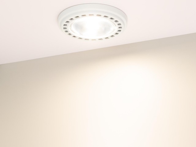 Лампа AR111-UNIT-G53-15W- Warm3000 (WH, 24 deg, 12V) (Arlight, Металл) фото:3