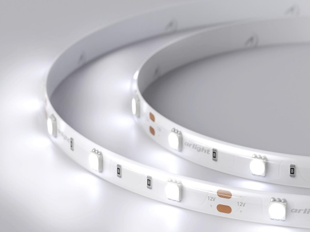 Лента RTW 2-5000SE 12V Cool (5060, 150 LED, LUX) (Arlight, 7.2 Вт/м, IP65) фото:10
