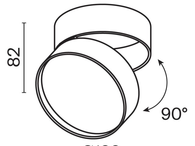 Потолочный светильник Technical C024CL-L18B фото:36