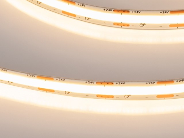 Лента COB-X560-10mm 24V Warm2700 (9.6 W/m, IP20, 10m) (Arlight, 5 лет) фото:2