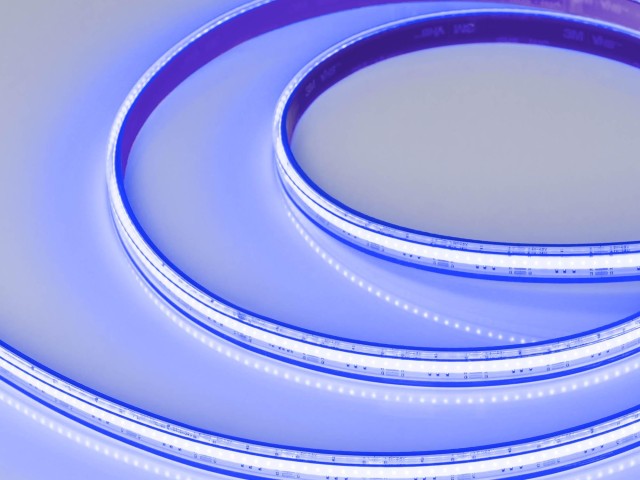 Лента герметичная COB-PS-X840-12mm 24V RGB (16 W/m, IP67, CSP, 5m) (Arlight, -) фото:4