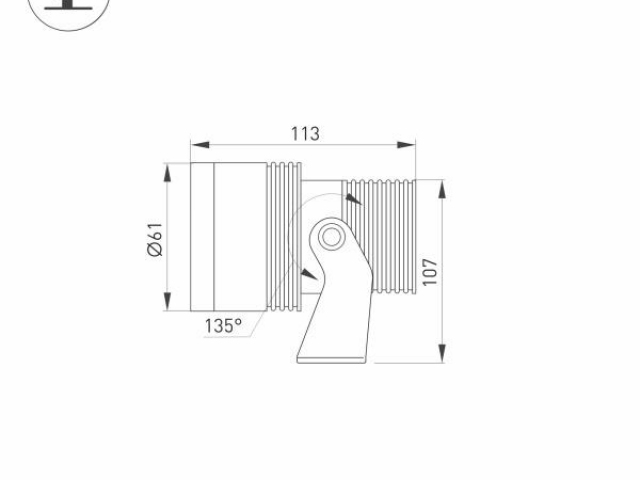 Светильник KT-RAY-COLOR-R61-12W RGB-Warm3000 (DG, 36 deg, 12V) (Arlight, IP67 Металл, 3 года) фото:7