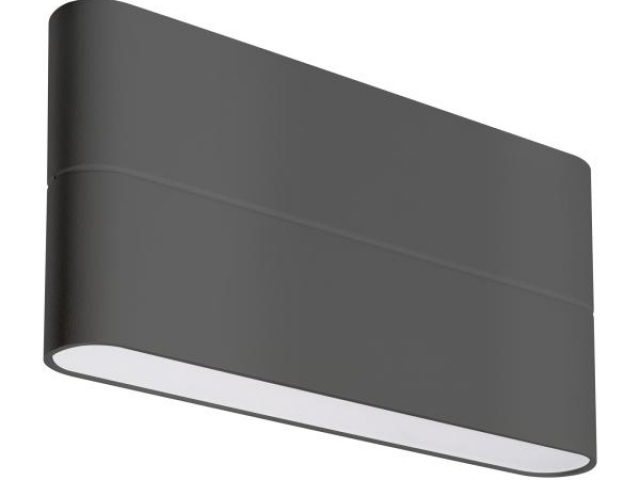 Светильник SP-WALL-FLAT-S170x90-2x6W Warm3000 (GR, 120 deg, 230V) (Arlight, IP54 Металл, 3 года) фото:6