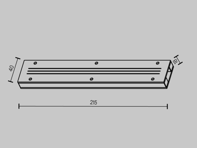Комплектующие для трековой системы Technical TRA160TCC-S фото:6
