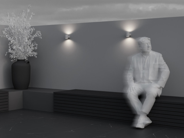 Уличный настенный светильник Outdoor O490WL-L6W3K фото:5