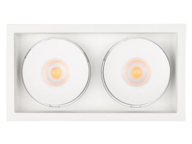 Светильник CL-SIMPLE-S148x80-2x9W Warm3000 (WH, 45 deg) (Arlight, IP20 Металл, 3 года) фото:6