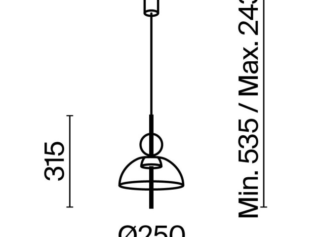 Подвесной светильник Maytoni MOD185PL-L6B3K4 фото:7
