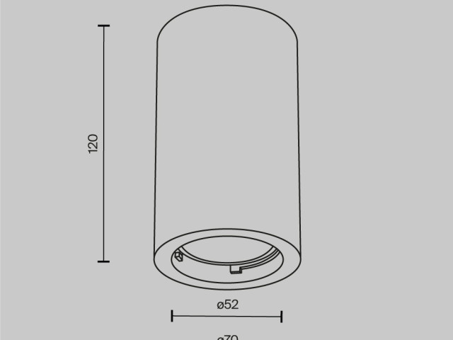 Потолочный светильник Technical C003CW-01W-1 фото:8