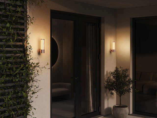 Уличный настенный светильник Outdoor O593WL-L8BR3K фото:8