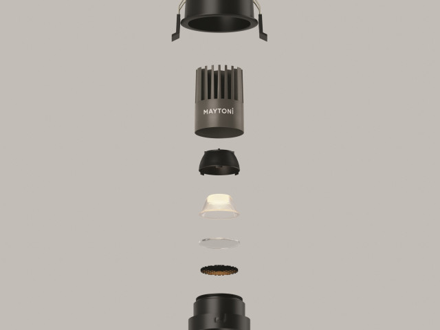 Встраиваемый светильник Technical DL115-10W-2.7K-B фото:1