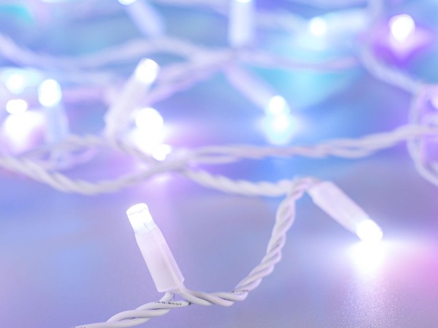 Светодиодная гирлянда ARD-STRING-CLASSIC-10000-WHITE-100LED-LIVE RGB-DMX (24V, 10W) (Ardecoled, IP65) фото:3