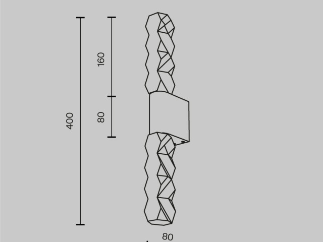 Настенный светильник (бра) Maytoni MOD328WL-L5CH3K фото:10