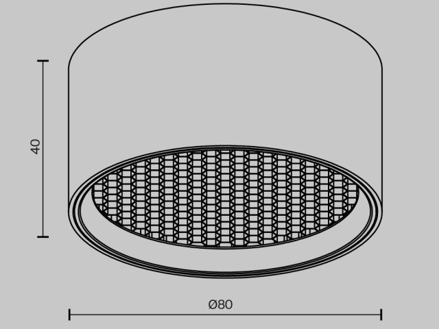 Потолочный светильник Technical C122CL-L7-3K-B фото:8