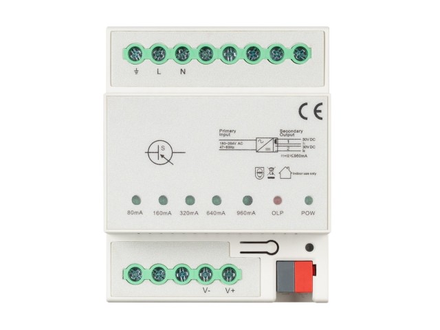 INTELLIGENT ARLIGHT Блок питания шины KNX-301-72-AUX-DIN (230V, 960mA) (IARL, IP20 Пластик, 2 года) фото:4
