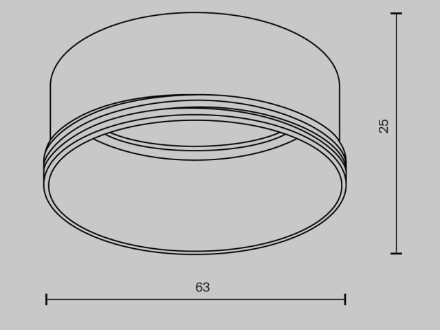 Комплектующие для светильника Technical RingL-20-W фото:4