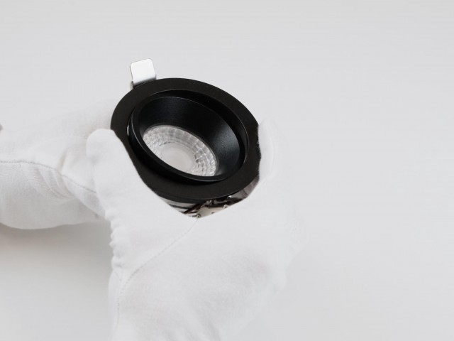 Светильник HOKASU DOT Spin noPS (RAL9005/24deg — 2.7K/10W/CRI90) фото:10