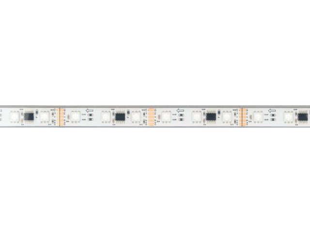 Лента герметичная DMX-PFS-B60-12mm 12V RGB-PX3 (14 W/m, IP68, 5060, 5m) (Arlight, -) фото:1