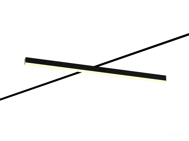Трековый светильник 6063 5050 TR2 (RAL9005/1250mm/LT70 — 3K/48W) фото:1