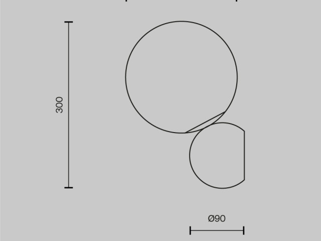 Настенный светильник (бра) Maytoni MOD048WL-01G фото:23