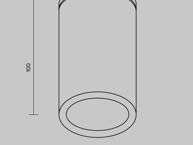 Уличный потолочный светильник Outdoor O307CL-01B фото:11