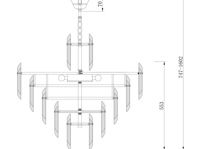 Подвесной светильник Maytoni DIA200PL-08G фото:14