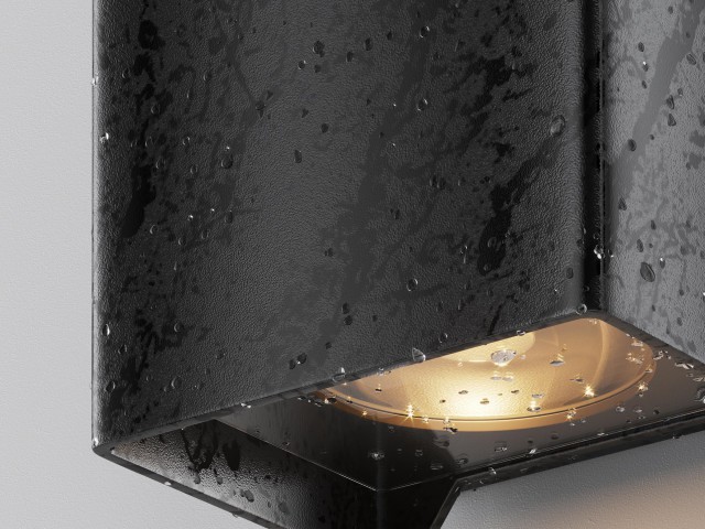 Настенный светильник (бра) Outdoor O570WL-L10B3K фото:2