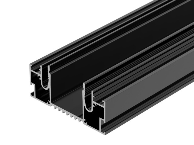 Профиль STRETCH-32-CEIL-CENTER-2000 BLACK (Arlight, Алюминий) фото:3