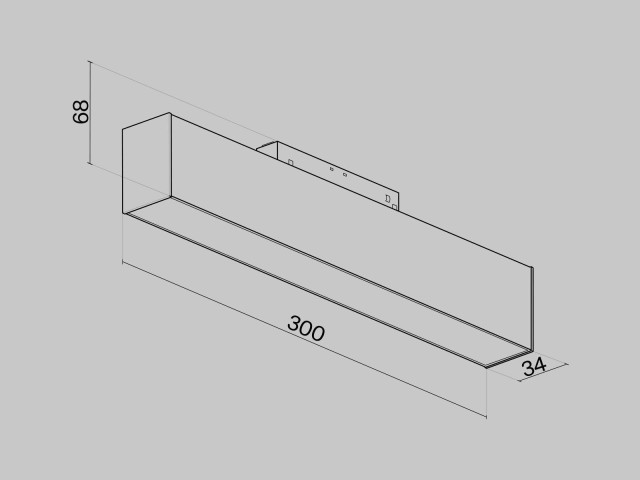 Трековый светильник Technical TR012-2-12W3K-B фото:1