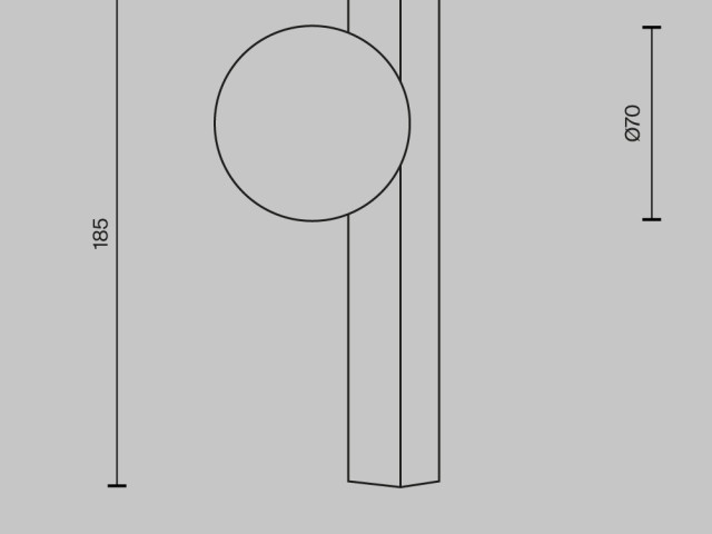 Настенный светильник (бра) Maytoni MOD464WL-L3BS3K фото:1