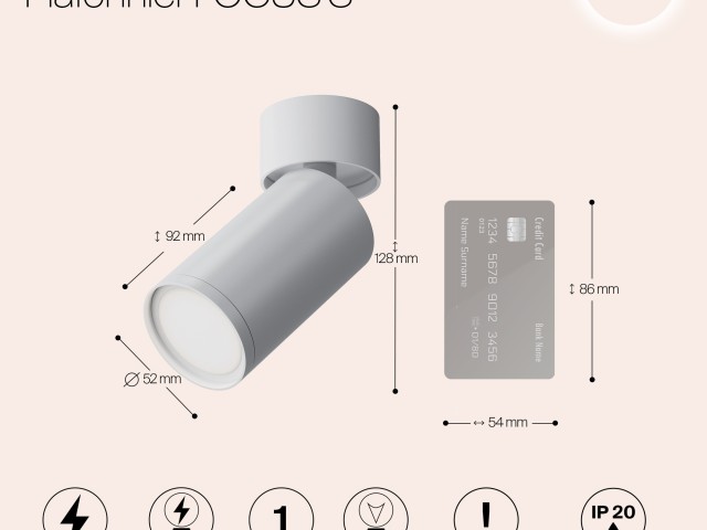 Потолочный светильник Technical C050CL-U-1W фото:8