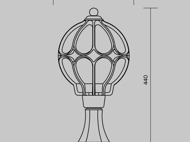 Ландшафтный светильник Outdoor O024FL-01G фото:8