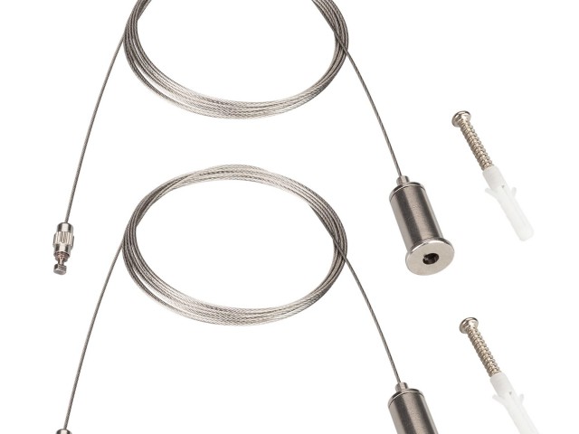 Подвес ARL-2x2m Set SILVER (Pad 3x2mm) (Arlight, Металл) фото:1