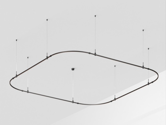 Основание ART-APRIORI-QUADRAT-SOFT-HANG-3500x3500 (BK) (Arlight, IP20 Металл, 3 года) фото:1