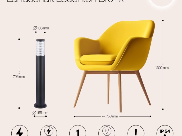 Ландшафтный светильник Outdoor O576FL-01B фото:37