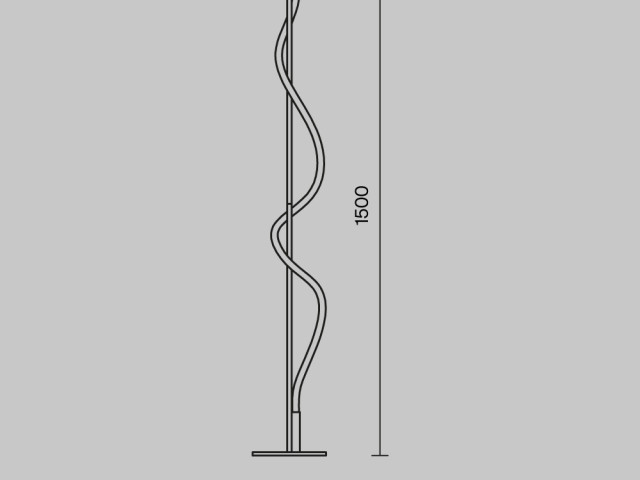 Напольный светильник (торшер) Maytoni MOD166FL-L15B3K фото:29