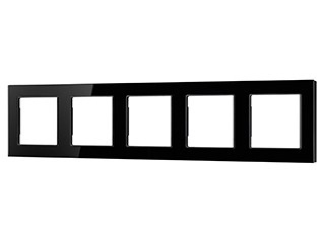 Рамка стеклянная FRM-GLARE-GS-5-BK (Arlight, -) фото:4