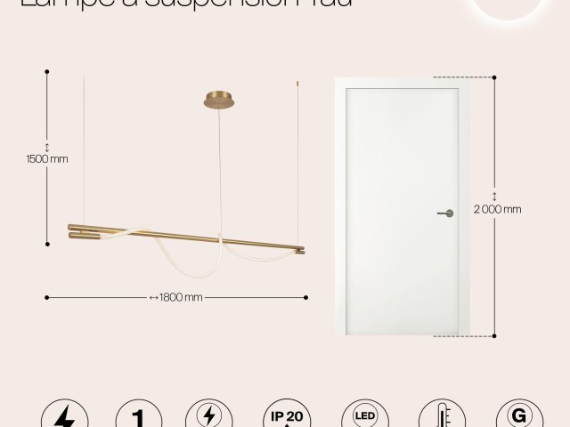 Подвесной светильник Maytoni MOD166PL-L20G3K фото:12