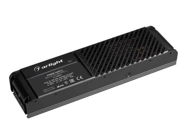 Блок питания ATS-LG-24-200-PFC-L (24V, 8.3A, 200W) (Arlight, IP20 Сетка, 5 лет) фото:2