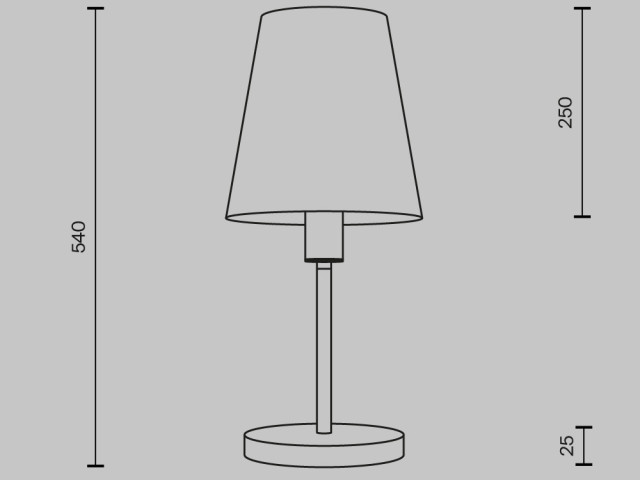 Настольный светильник Maytoni MOD483TL-01BS фото:1