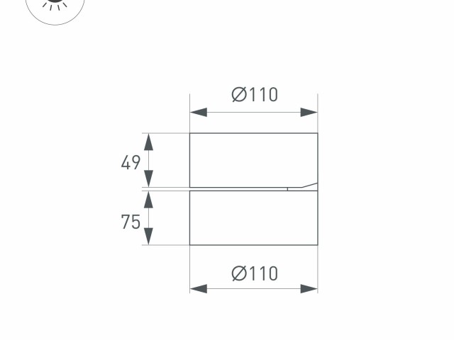 Светильник SP-RONDO-FLAP-R110-25W Day4000 (BK, 110 deg) (Arlight, IP40 Металл, 3 года) фото:12