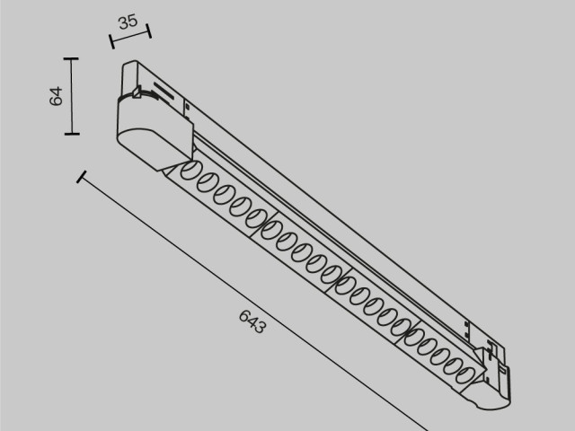 Трековый светильник Technical TR195-3-20W2.7K-M-B фото:9