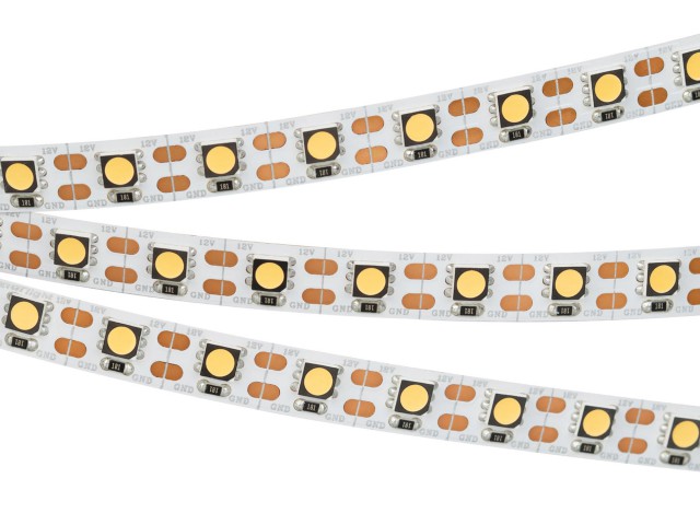 Лента RT 2-5000 12V Cx1 Day4000 2x (5060, 360 LED, CRI98) (Arlight, 16.8 Вт/м, IP20) фото:4