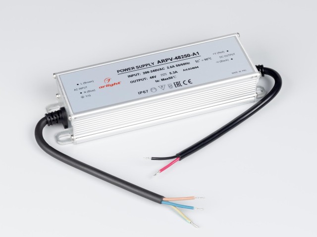 Блок питания ARPV-48250-A1 (48V, 5.3A, 254W) (Arlight, IP67 Металл, 3 года) фото:7