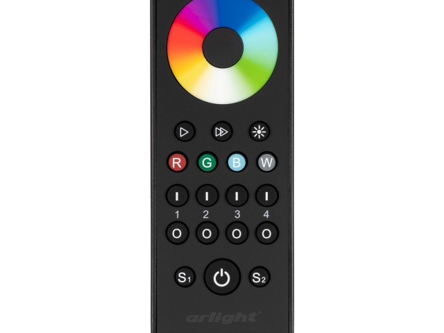 Пульт SMART-R43-RGBW Black (4 зоны, 2.4G) (Arlight, IP20 Пластик, 5 лет) фото:6